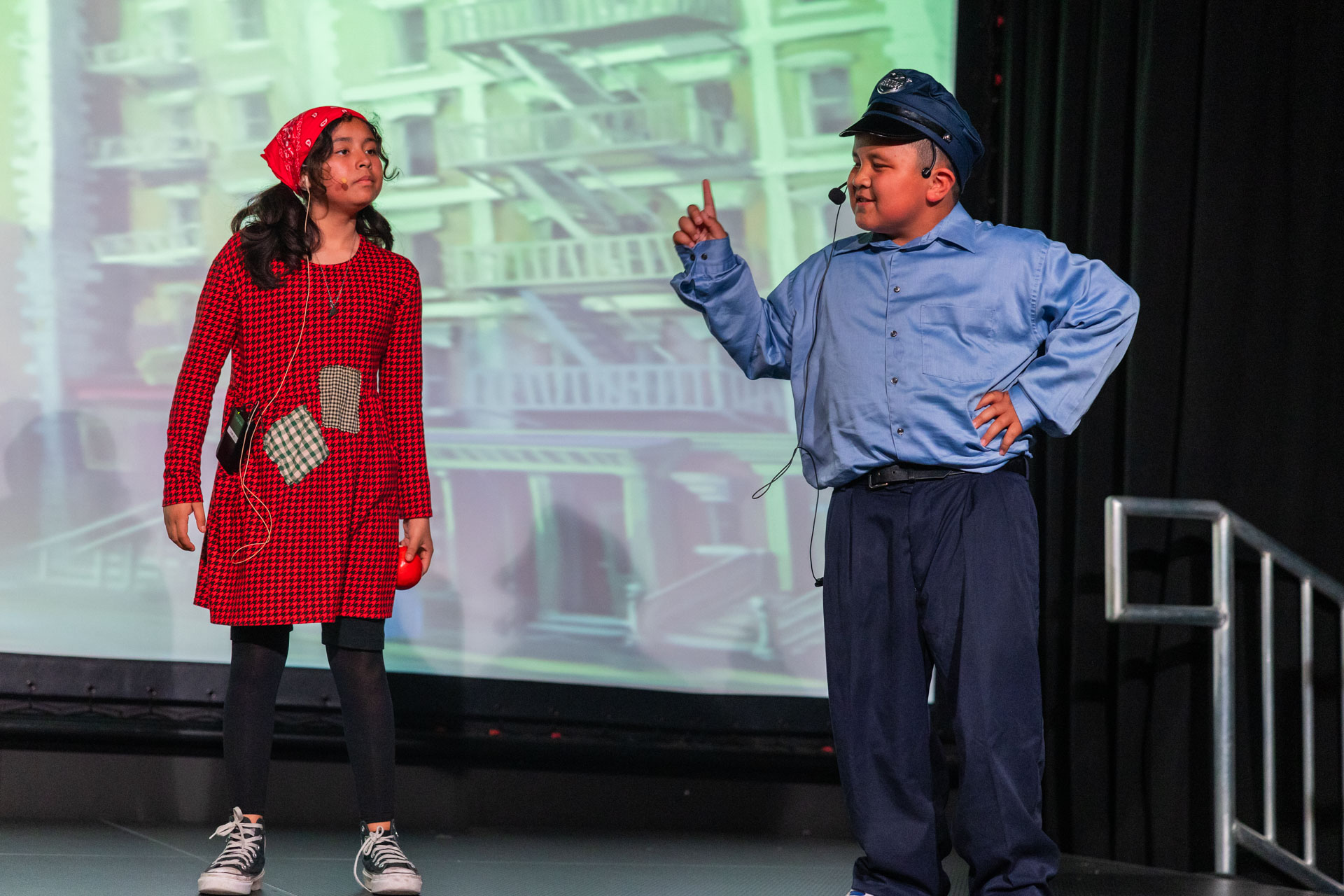 Stars of the Annie Musical 