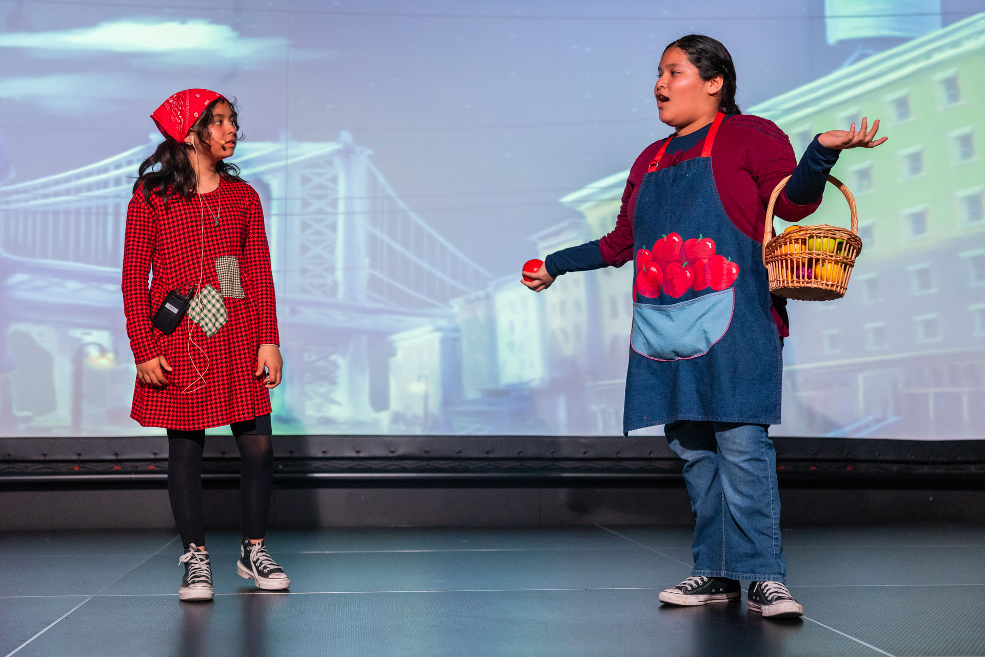 Stars of the Annie Musical 